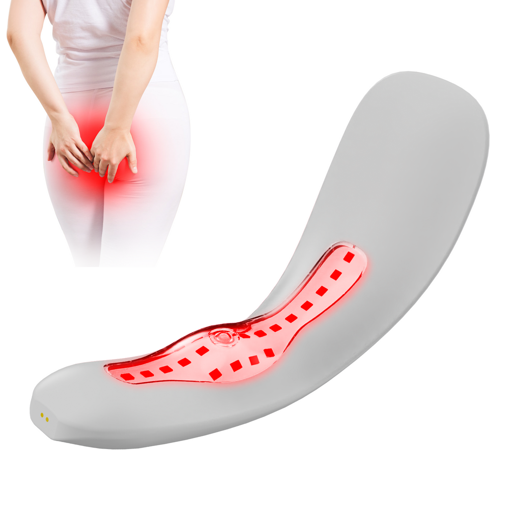 Portable Dual-Wavelength Light Therapy Device — Red and Blue Unit for Targeted Hemorrhoid Relief