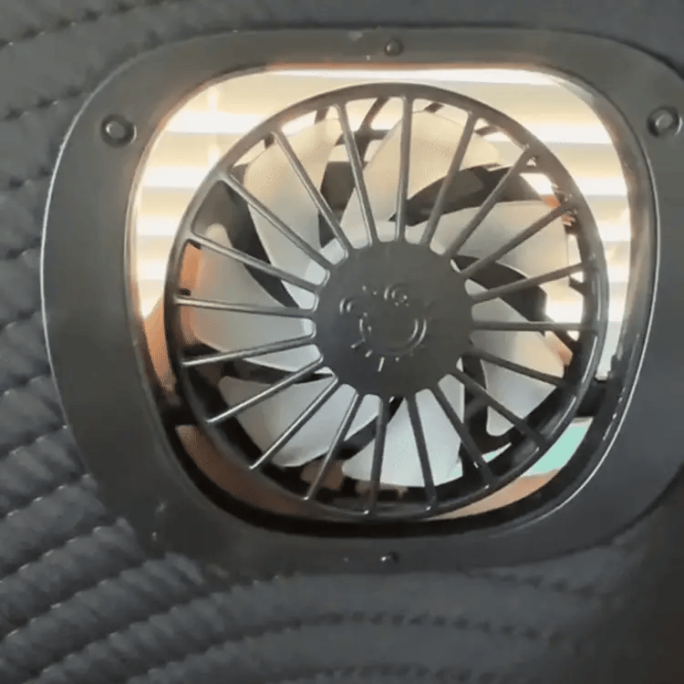 Solar Powered Hat — Dual Cooling Fans, Three Speed Settings