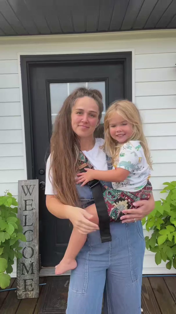 Ergonomic Baby Sling Carrier — Lightweight, Secure Hold Design
