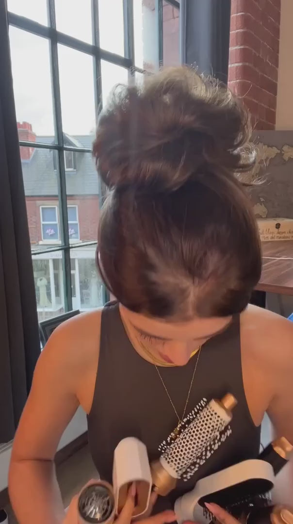Five-Mode Handheld Hair Dryer — Integrated Styling & Volume Tool