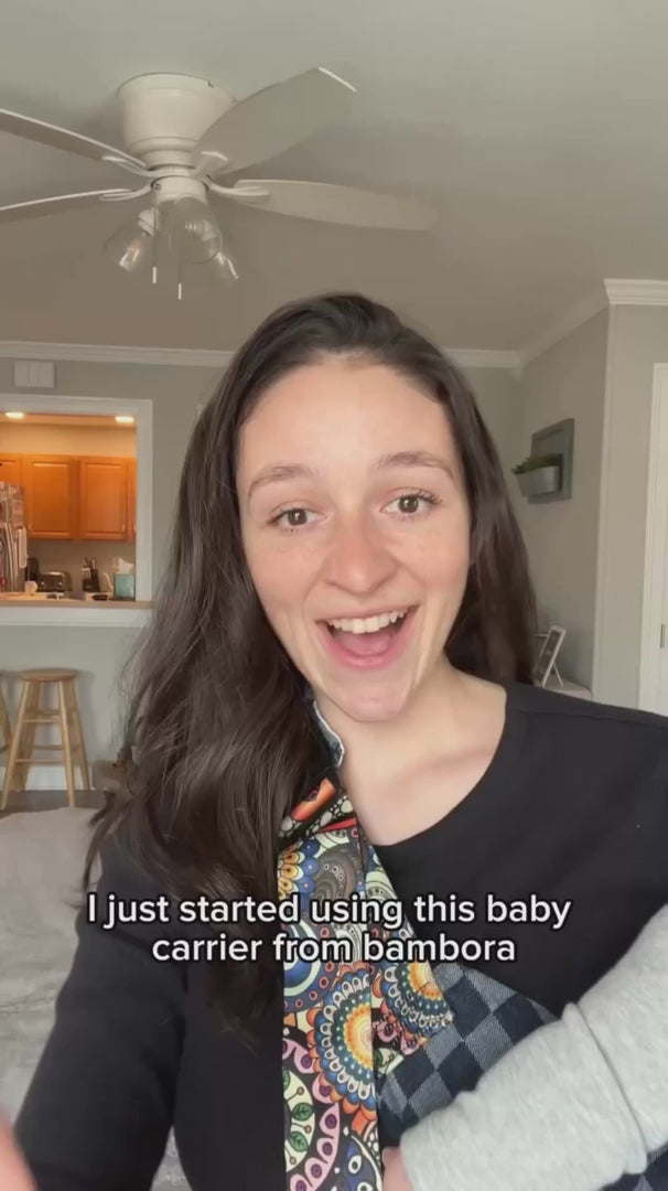 Ergonomic Baby Sling Carrier — Lightweight, Secure Hold Design