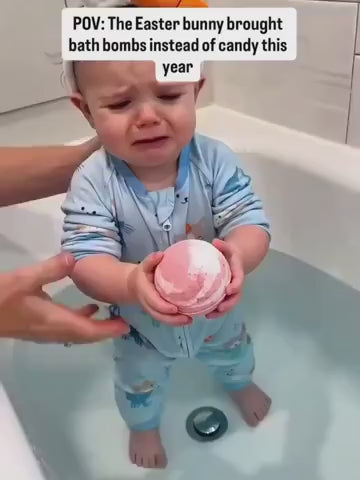 Colorful Fizzy Bath Bomb, Hidden Collectible Toy, Certified Safe For Sensitive Skin