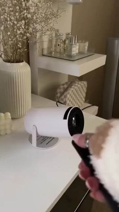 Petprovac Bluetooth 5.0 Mini Projector With Wi-Fi 6