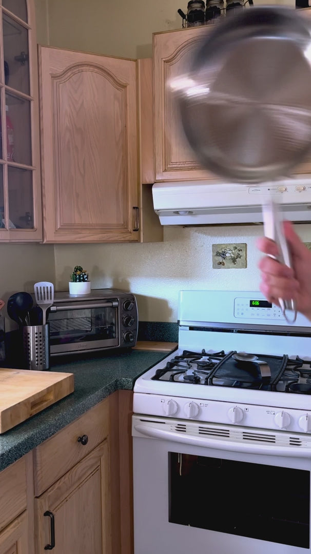 TitanHammer Pro Pan — Natural Nonstick Titanium Cookware