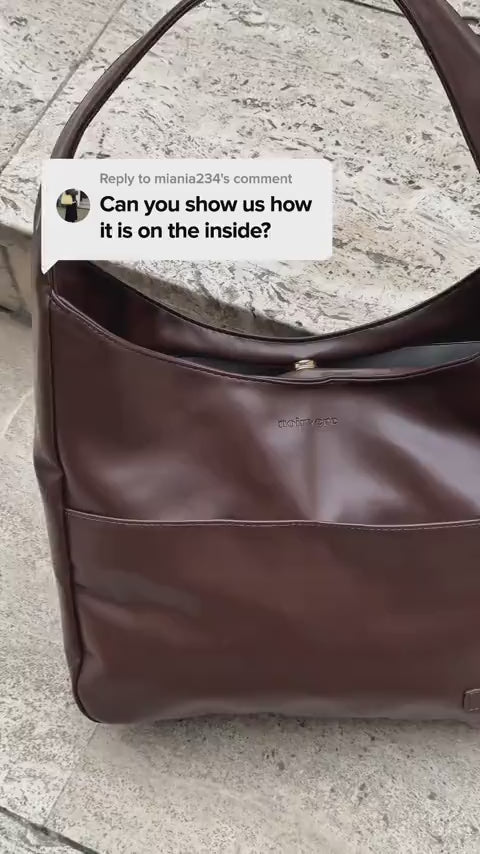 Timeless Bucket Shape Handbag — Structured Design, Spacious Interior