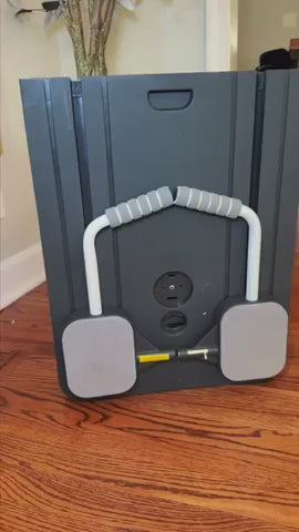 Pilates Reforming Board — Travel Ready and Variable Tension Resistance Strands