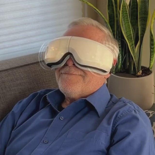 Masajeador ocular NovaPulse Pro con presión de aire y calor suave