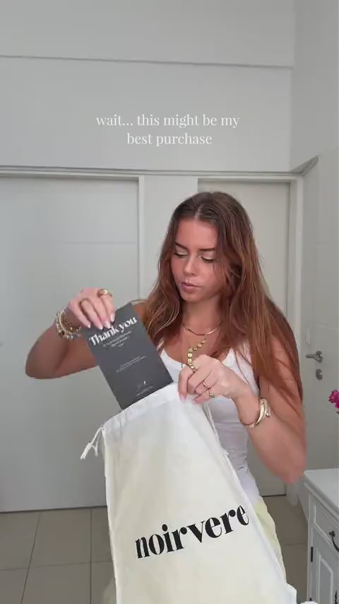 Saco de couro vintage envelhecido — inclui estojo de cosméticos