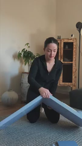 Pilates Reforming Board — Travel Ready and Variable Tension Resistance Strands