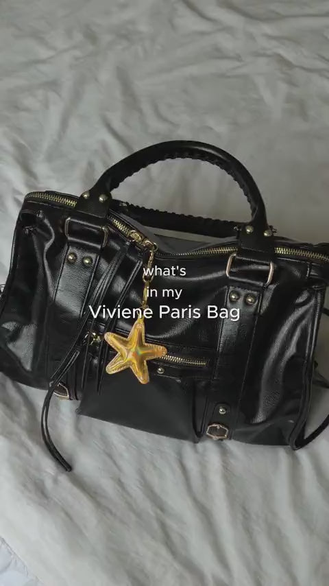 Structured Handbag, Firm Top Handle, Rigid Frame, Clean Geometric Shape