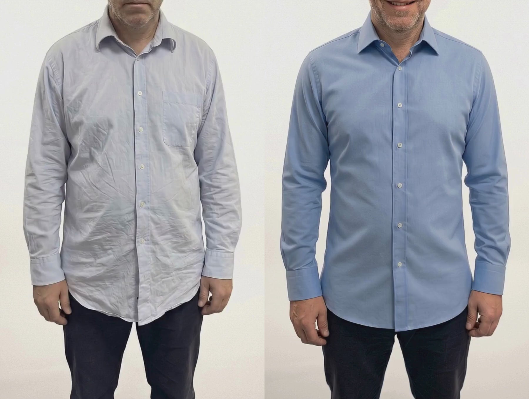 IronlessForm Non-Iron Shirt — Stretch, Wrinkle-Free Memory-Fibre Fabric