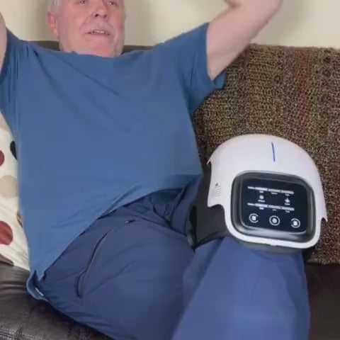 NovaKnee Trio Knie-Linderungsgerät mit Rotlicht, Wärme und Massage