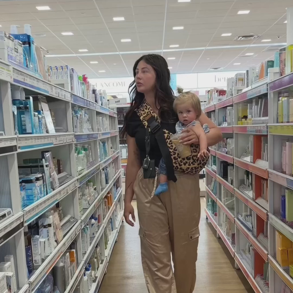 Ergonomic Baby Sling Carrier — Lightweight, Secure Hold Design