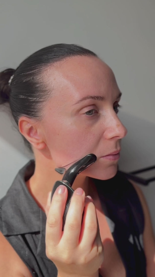 Five-In-One Facial Sculpting Device With EMS, Sonic Vibration And RGB LED Therapy
