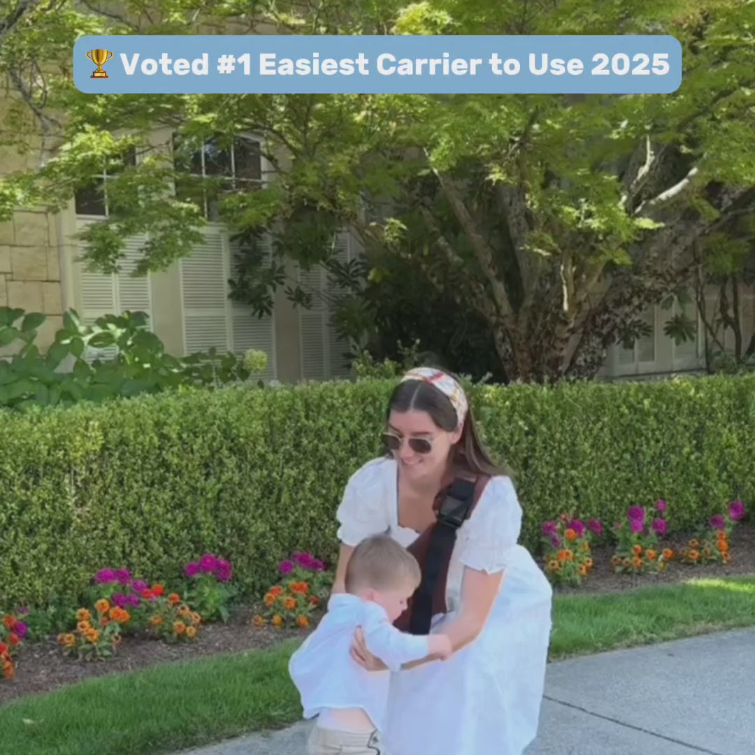 Ergonomic Baby Sling Carrier — Lightweight, Secure Hold Design