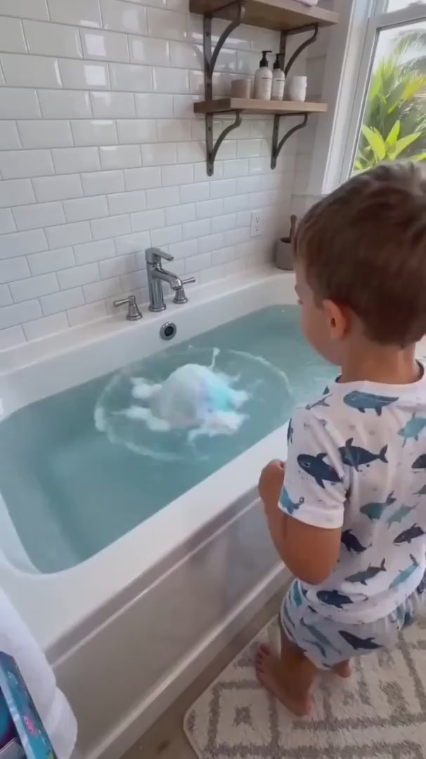 Colorful Fizzy Bath Bomb, Hidden Collectible Toy, Certified Safe For Sensitive Skin