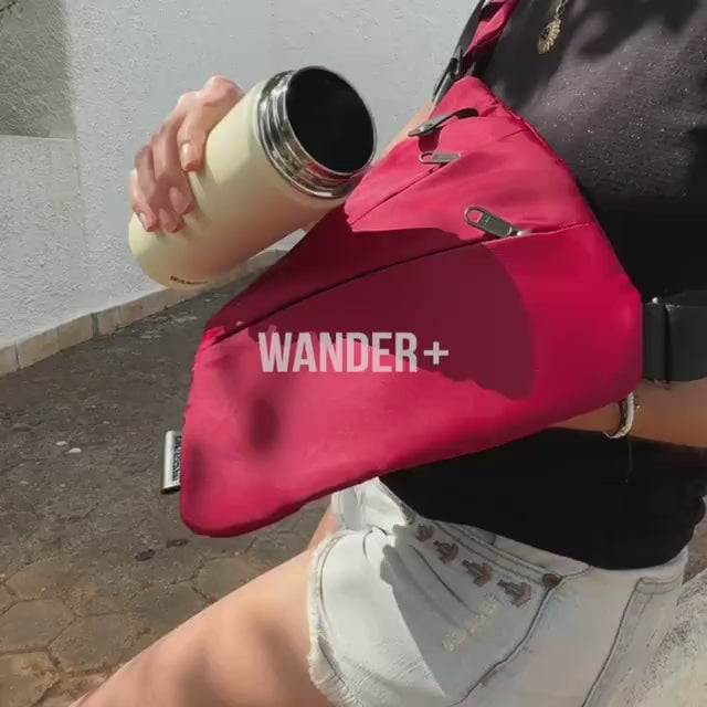 Anti-Theft Travel Bag — Concealed Zipper Design & Secure Front Pockets