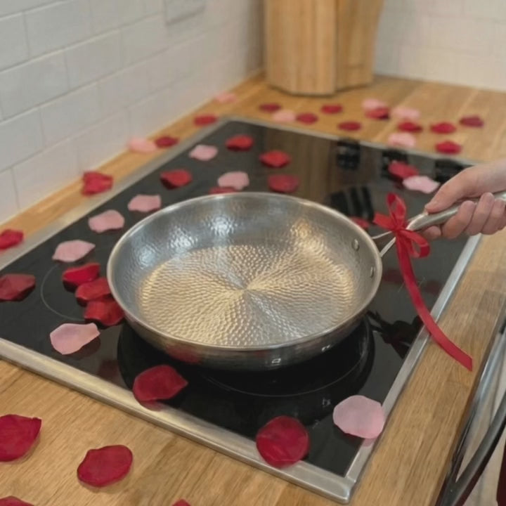TitanHammer Pro Pan — Natural Nonstick Titanium Cookware