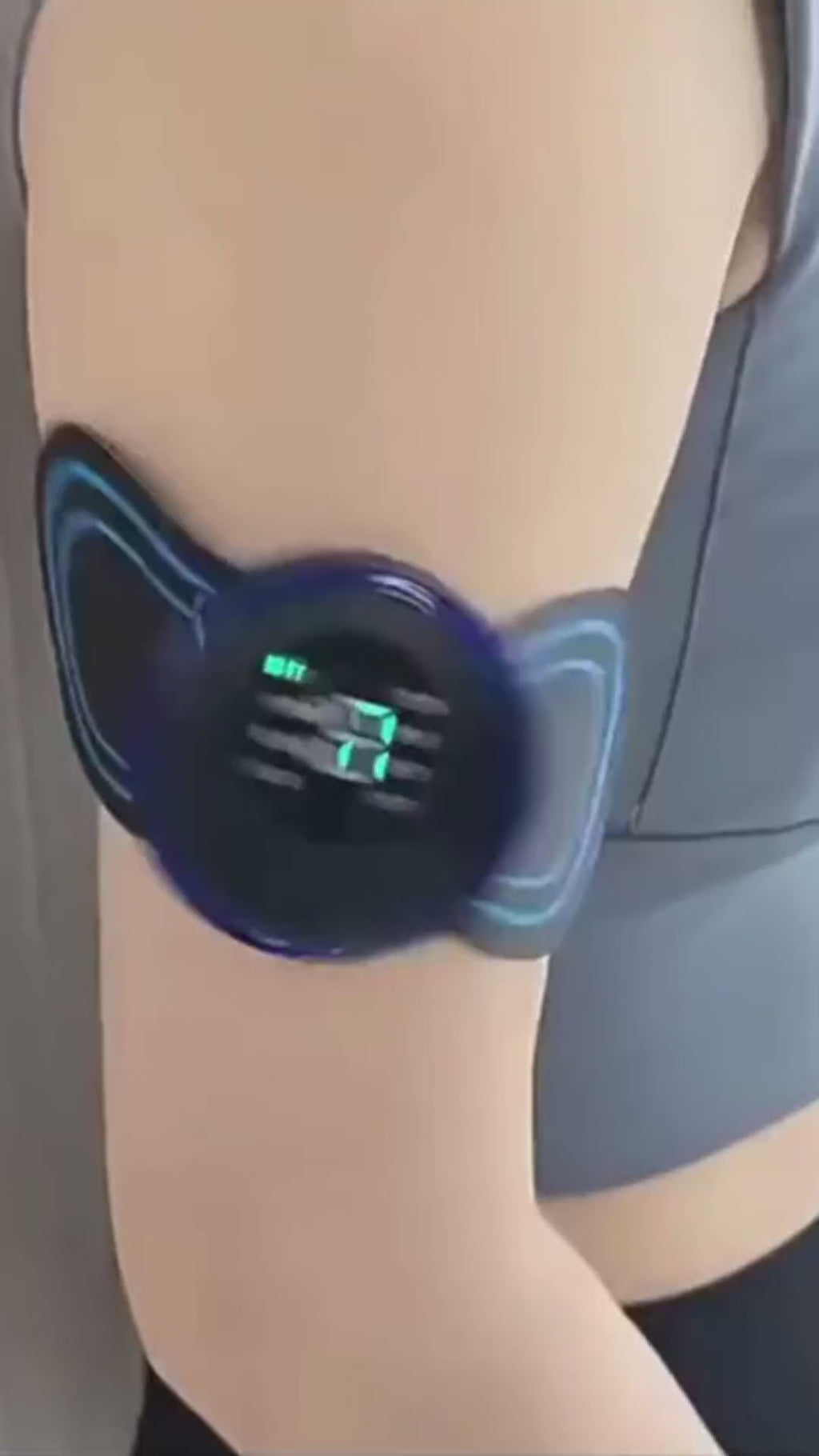 Tragbarer NMES-Muskelstimulator für Nacken und Rücken