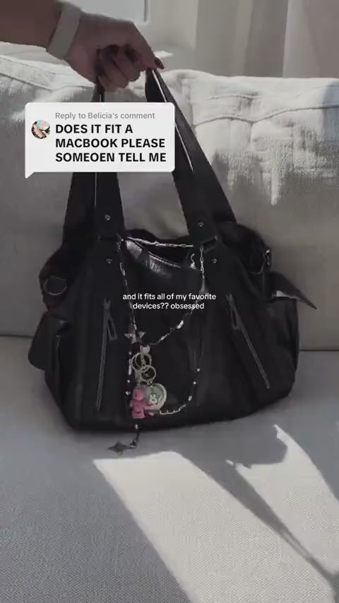Extra Large Tote Bag — 40 x 25 x 15 cm Dimensions