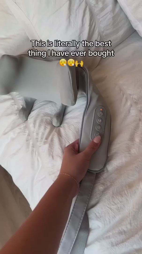 Kabelloses Pulsewell-Shiatsu-Massagegerät für Nacken und Schultern mit Wärmefunktion