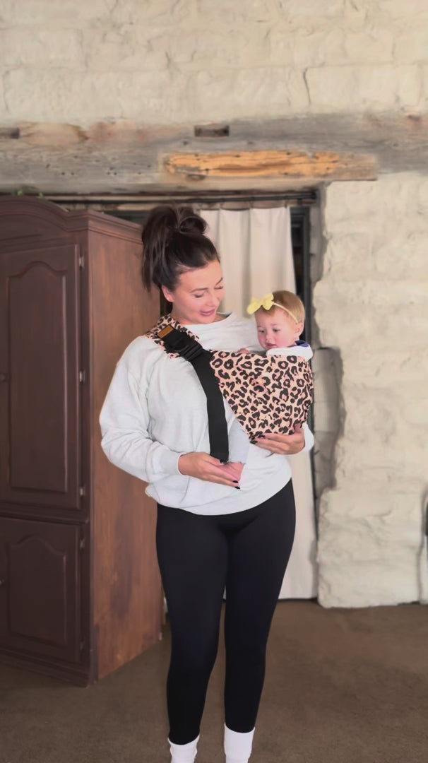 Ergonomic Baby Sling Carrier — Lightweight, Secure Hold Design