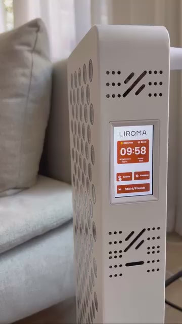 Painel profissional de terapia de luz vermelha — oito bandas de luz distintas