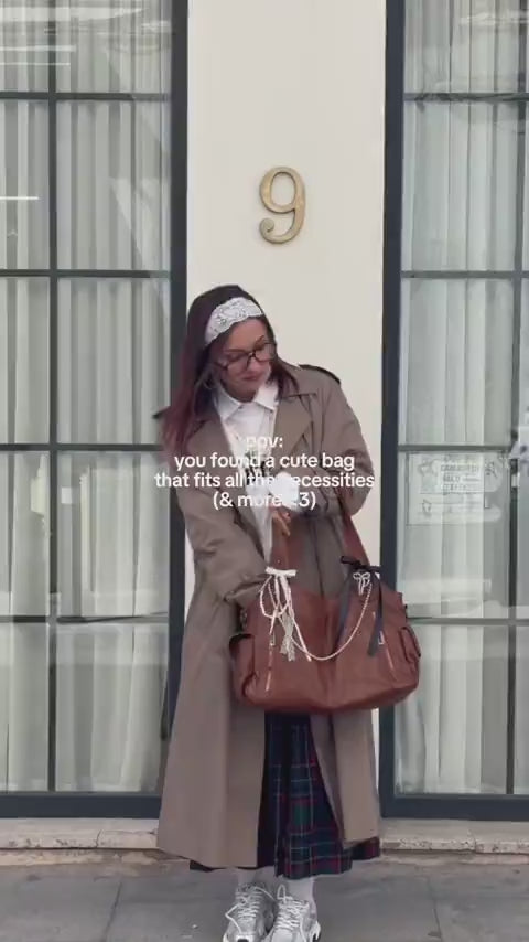 Extra Large Tote Bag — 40 x 25 x 15 cm Dimensions