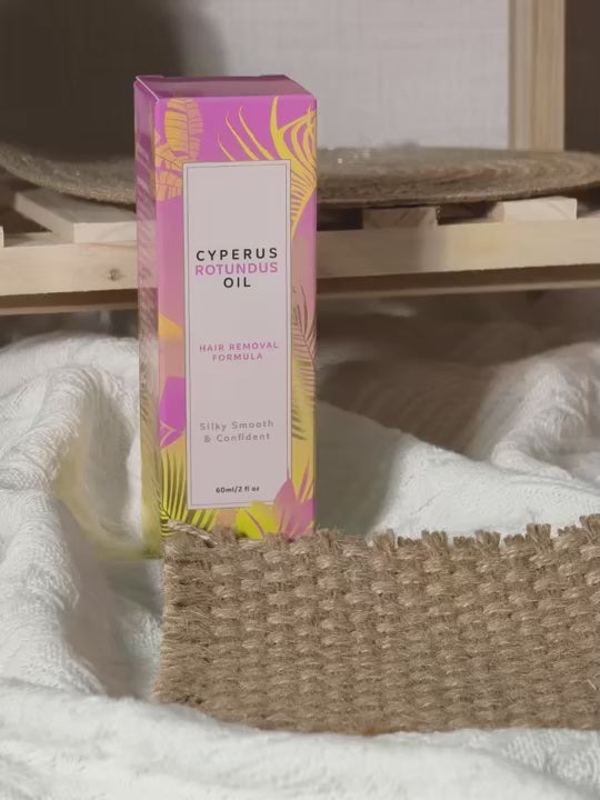 Cyperus Rotundus Oil Hair Removal Formula — Natural 60ml