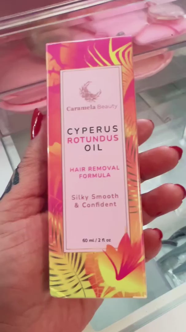 Cyperus Rotundus Oil Hair Removal Formula — Natural 60ml