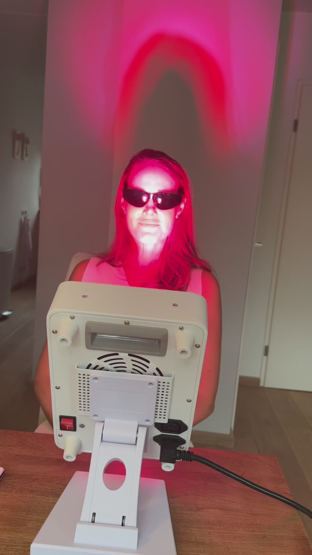 Painel profissional de terapia de luz vermelha — oito bandas de luz distintas