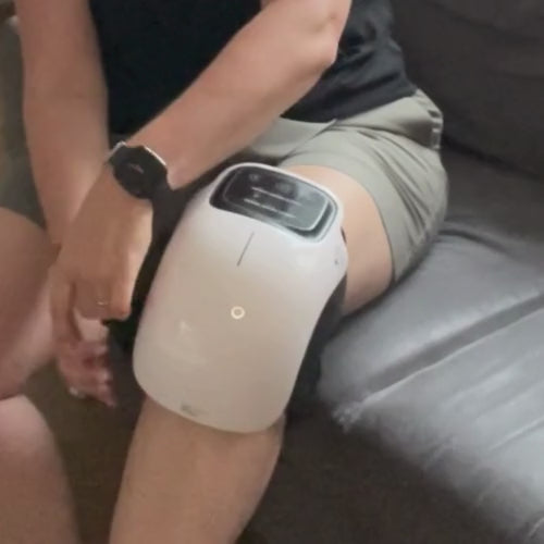 NovaKnee Trio Knie-Linderungsgerät mit Rotlicht, Wärme und Massage