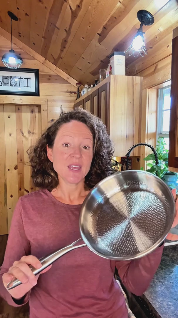 TitanHammer Pro Pan — Natural Nonstick Titanium Cookware