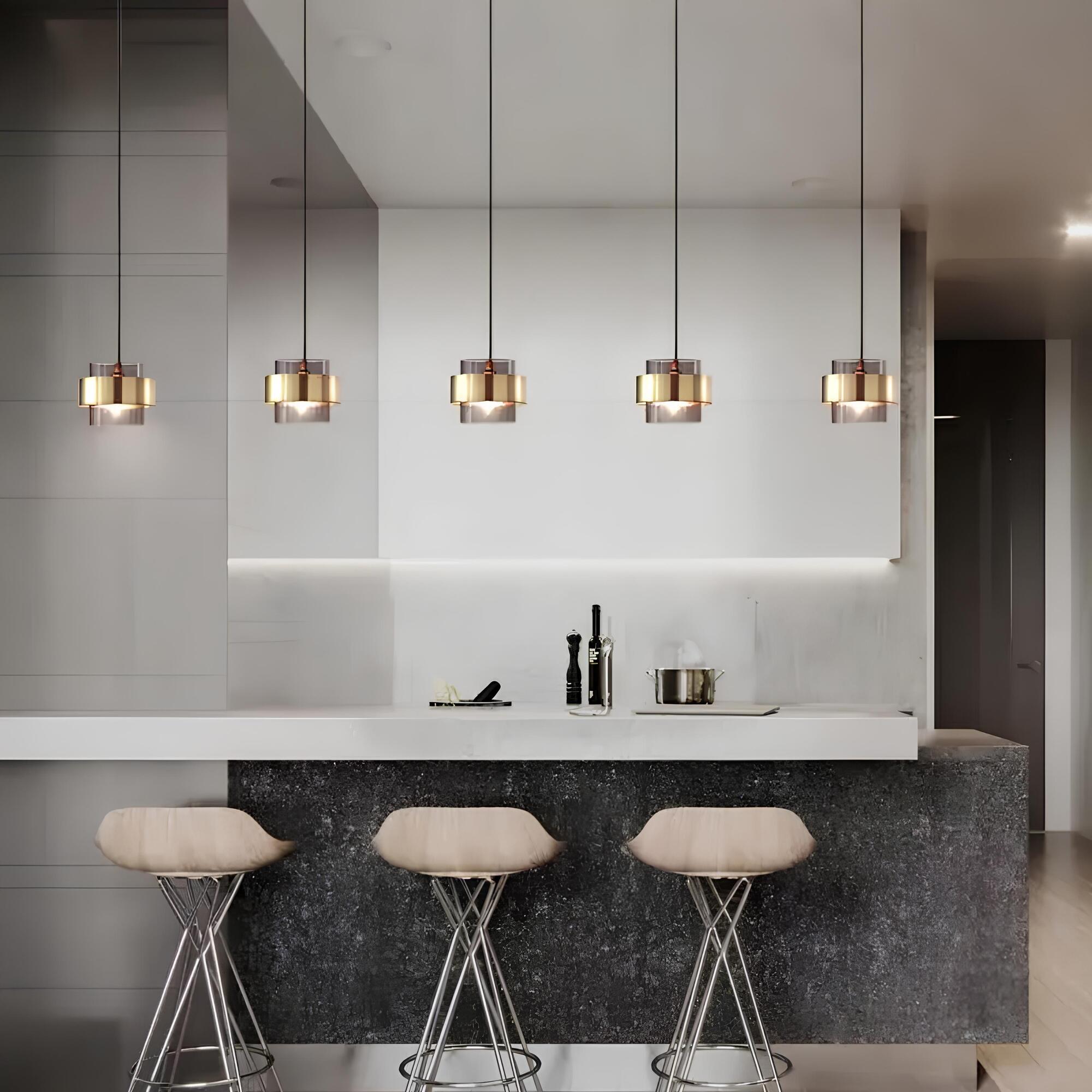 Liora Glass Ceiling Pendant For Dining Areas Ambient Glow