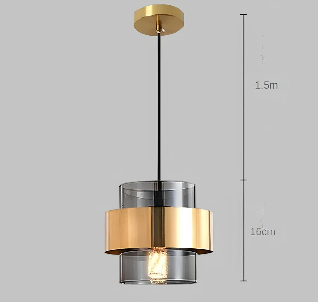 Liora Glass Ceiling Pendant For Dining Areas Ambient Glow