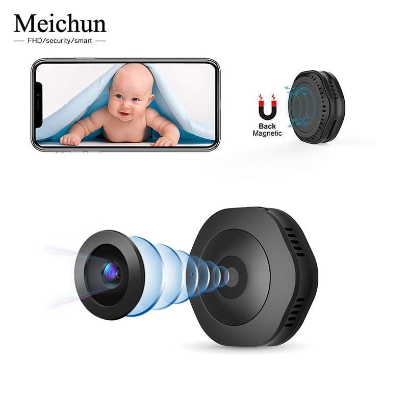 Nexara Mini Security Camera — 1080P HD, Night Vision, Two Way Audio, 30 Feet