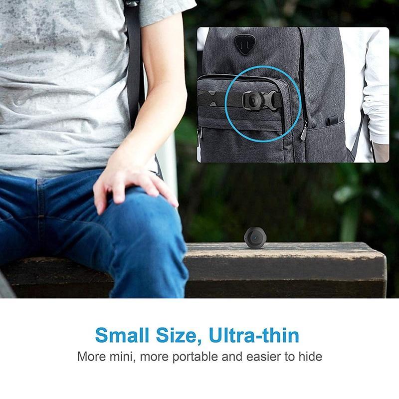 Nexara Mini Security Camera — 1080P HD, Night Vision, Two Way Audio, 30 Feet