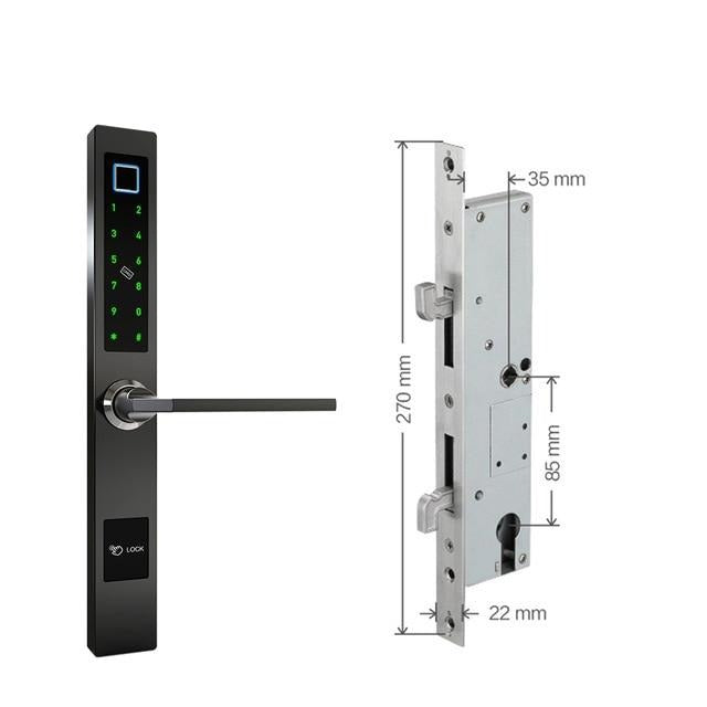 Biometrisches Fingerabdruck-Türschloss - Bluetooth 4.0 BLE, 100 Benutzer