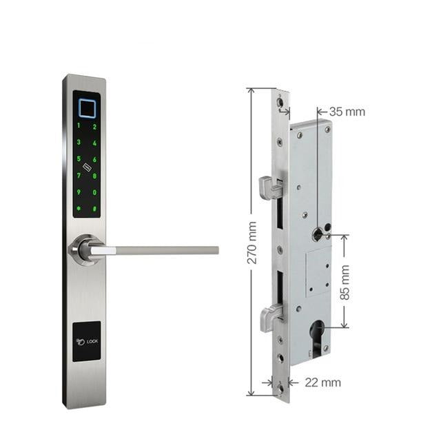 Biometrisches Fingerabdruck-Türschloss - Bluetooth 4.0 BLE, 100 Benutzer