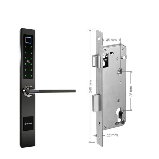 Biometrisches Fingerabdruck-Türschloss - Bluetooth 4.0 BLE, 100 Benutzer