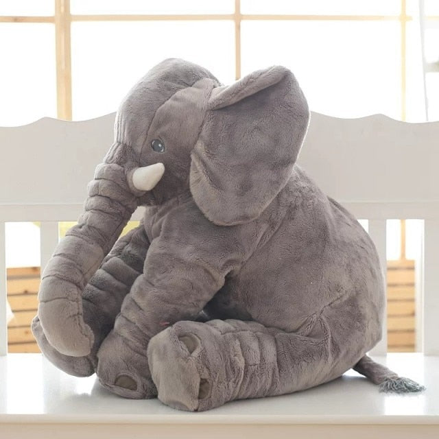 SnugPhant Ultra-Soft Elephant Plush Cuddle Pillow — Hug-Shaped Comfort