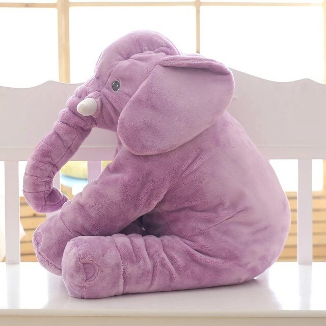 SnugPhant Ultra-Soft Elephant Plush Cuddle Pillow — Hug-Shaped Comfort