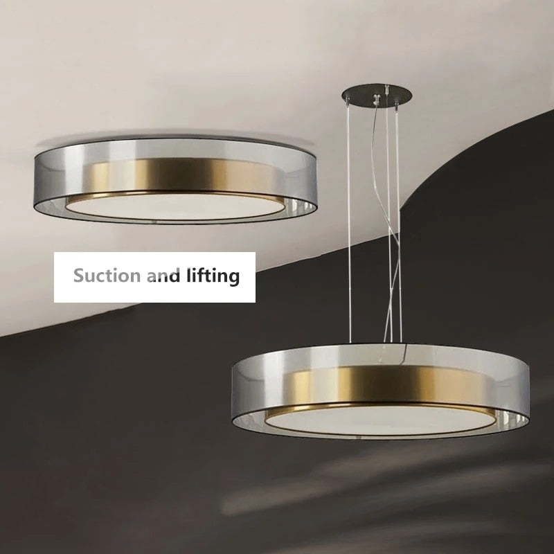 Zentra TriLight plafon sufitowy LED — smukła okrągła forma, regulacja temperatury barwowej 3000K 4000K 5000K