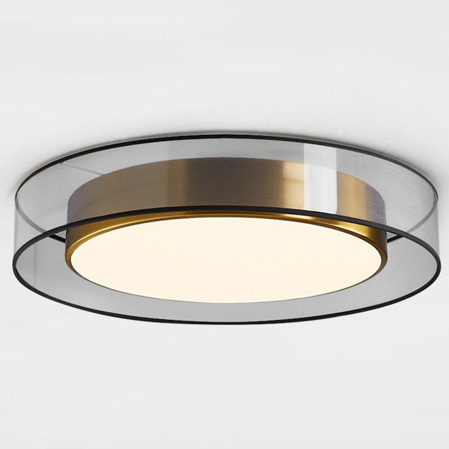 Zentra TriLight plafon sufitowy LED — smukła okrągła forma, regulacja temperatury barwowej 3000K 4000K 5000K