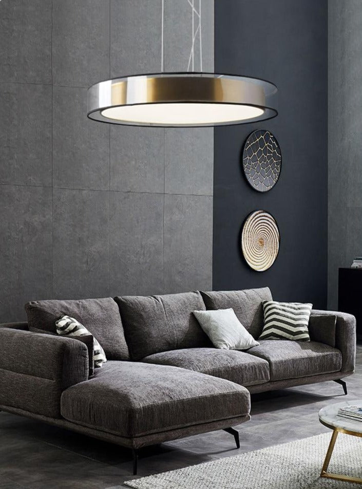 Zentra TriLight plafon sufitowy LED — smukła okrągła forma, regulacja temperatury barwowej 3000K 4000K 5000K