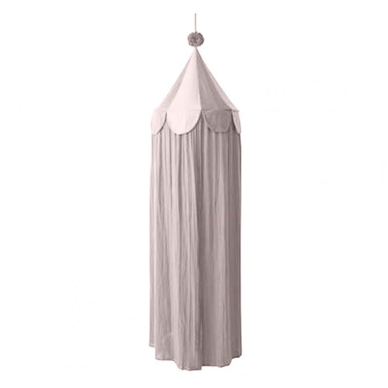 Circus-kinderhemeltje van chiffon — ronde wiegbekleding voor kinderen