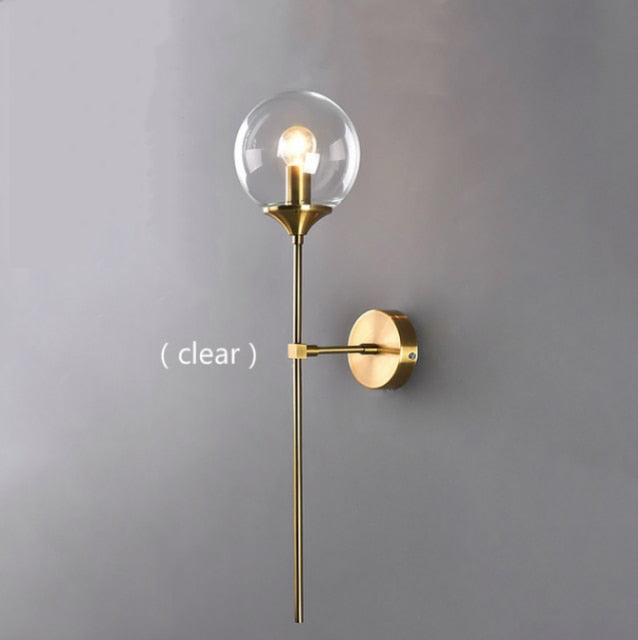 Eclipse Glass Ball Pendant Light — Modern Hanging Fixture