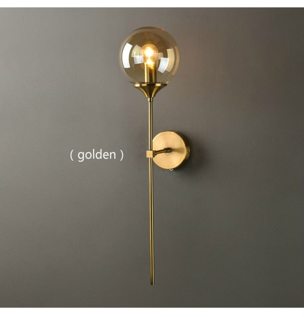 Eclipse Glass Ball Pendant Light — Modern Hanging Fixture