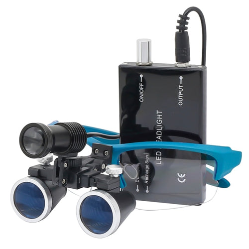 High Definition Magnification Dental Loupes With Integrated LED Lighting