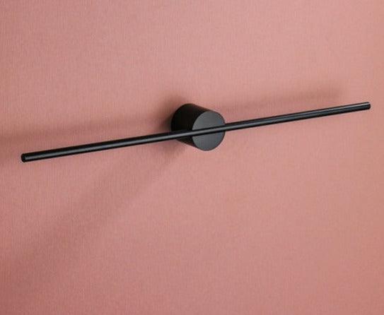 Moderner Metall-Handtuchhalter Kyler — Verstellbare schmale Stange